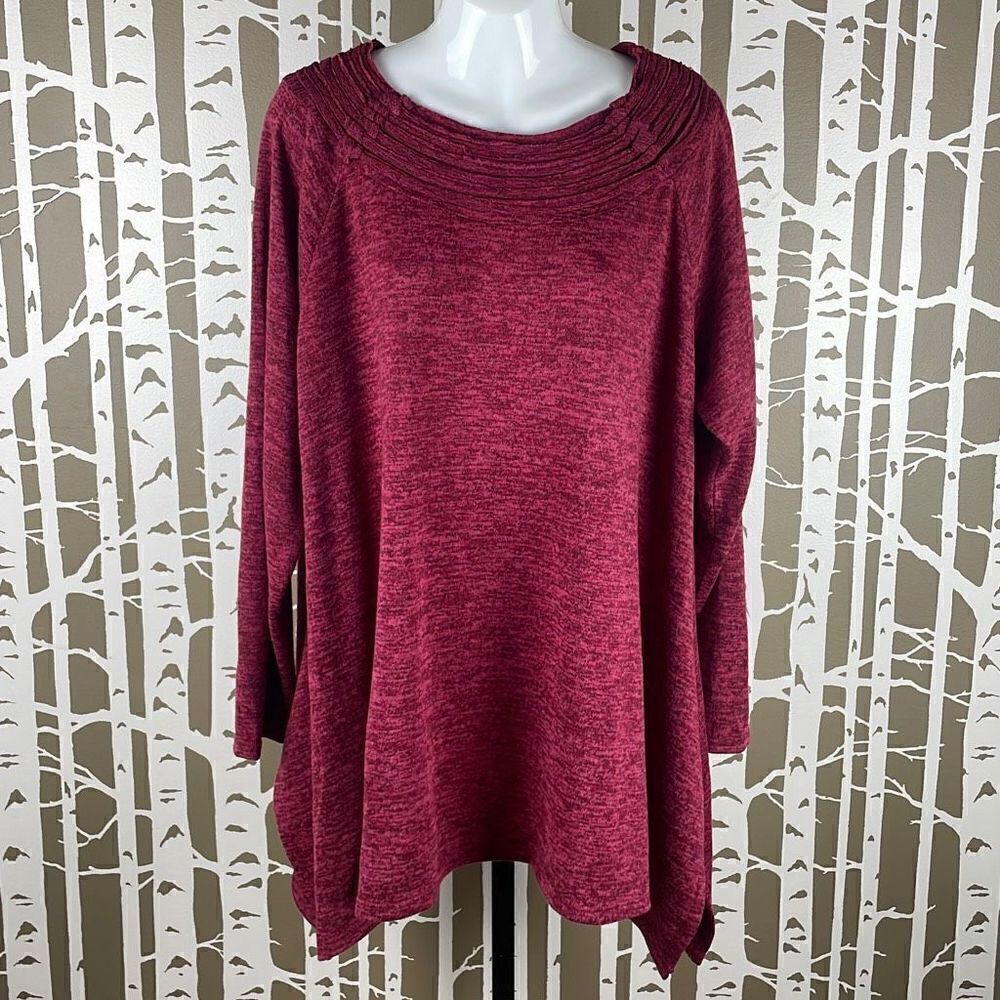 Krazy Kat NEW $35 Space Dyed Tunic sz XXL